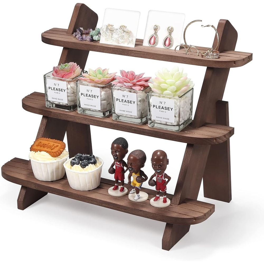 Cupcake Stand Tier - Tiered Cupcake Stand, 3-Tier Display Riser,