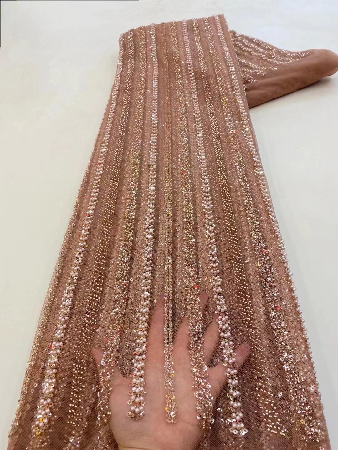 Glitter Tablecloth - High Quality African Nigerian Latest Tulle