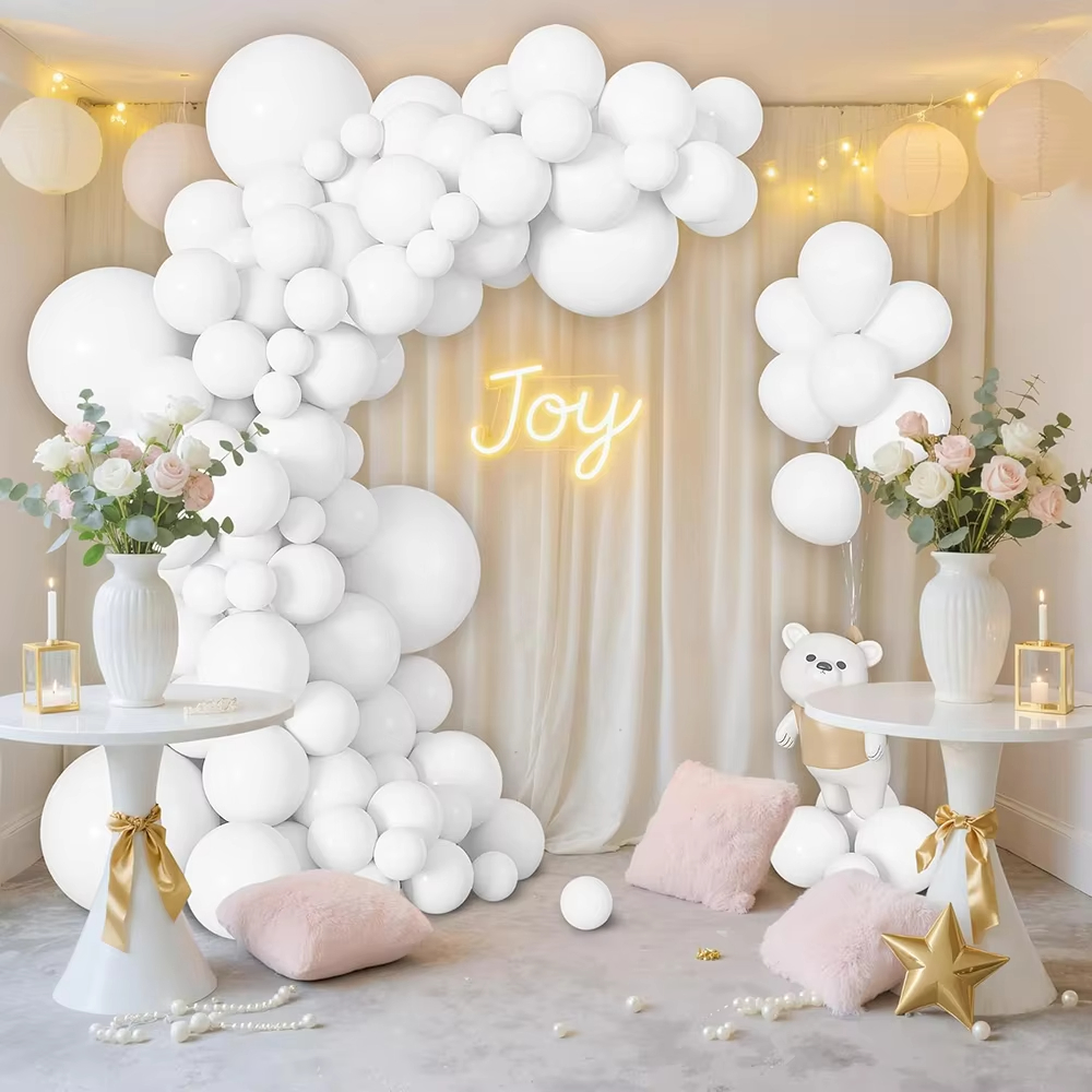 Wedding Theme Balloons Garland - Balloon Arch Kit ulasan dan harga