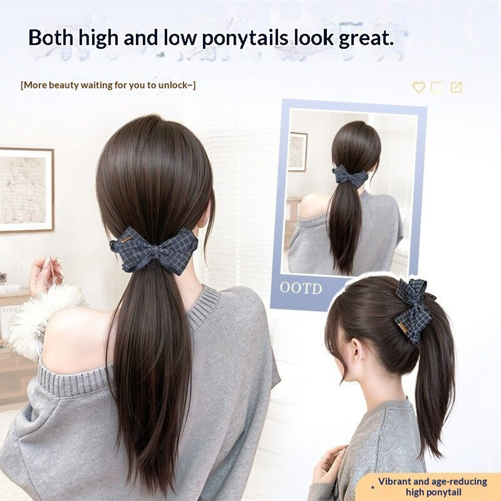16 Inch Bow Decor Ponytail Syn - Event Suppliers ulasan dan harga
