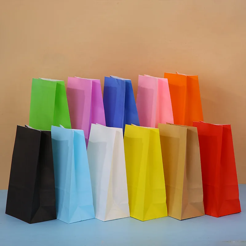 10/20/50pcs colorful Kraft Pap - Event Party Shop ulasan dan harga
