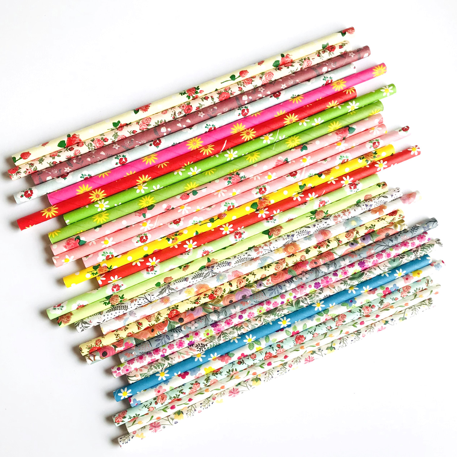 1000 Pcs Pick Your Colors Vint - Paper Straw Color ulasan dan harga