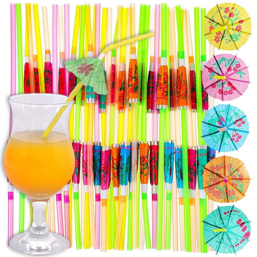 30/60pcs Colorful Drinking Str - Paper Straw Color ulasan dan harga