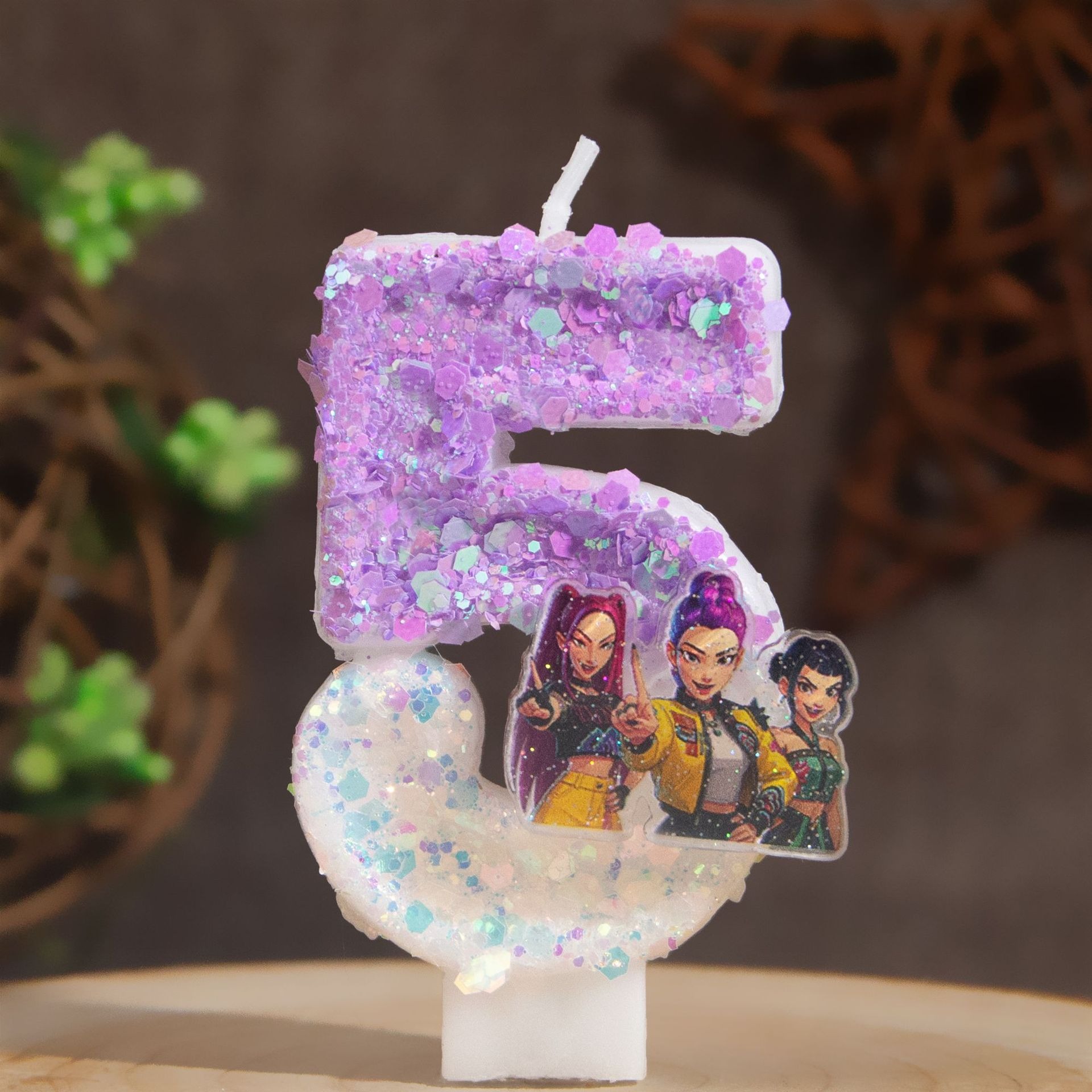 Cartoon 1-9 Birthday Candles,  - Event Party Shop ulasan dan harga