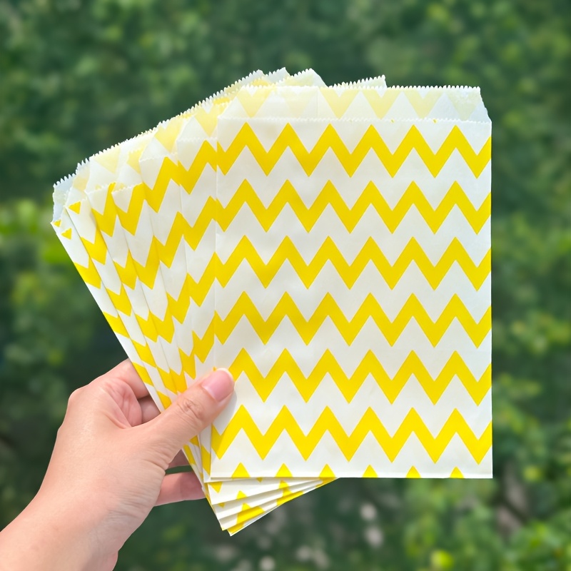 25pcs Royal Blue Striped Kraft - Event & Party Supply ulasan dan harga