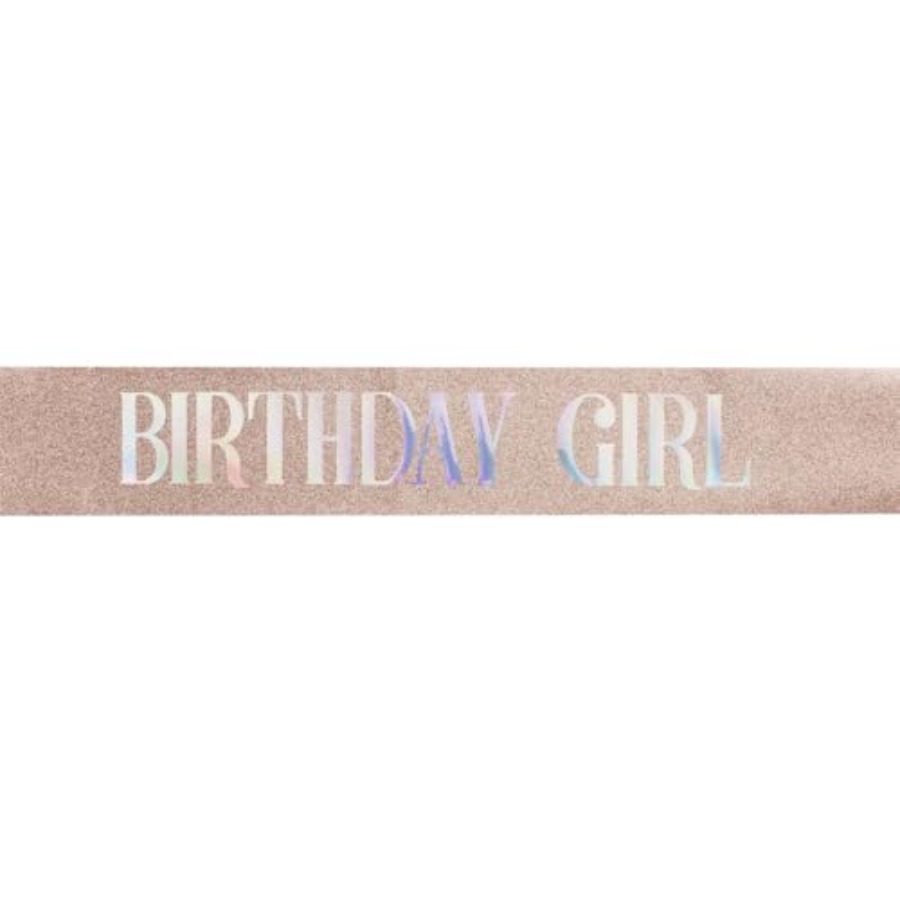 Birthday Girl Sash for Women B - Birthday Sash Glitter ulasan dan harga