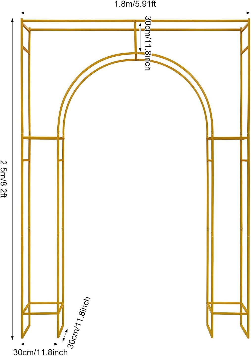 Arch Backdrop Stand, Wedding B - Photo Booth Frame ulasan dan harga