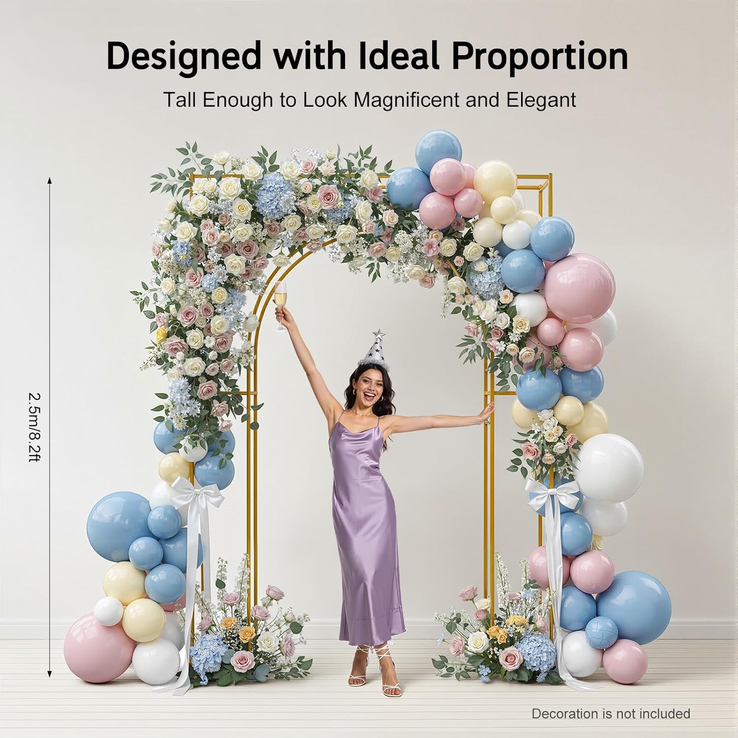 Arch Backdrop Stand, Wedding B - Photo Booth Frame ulasan dan harga