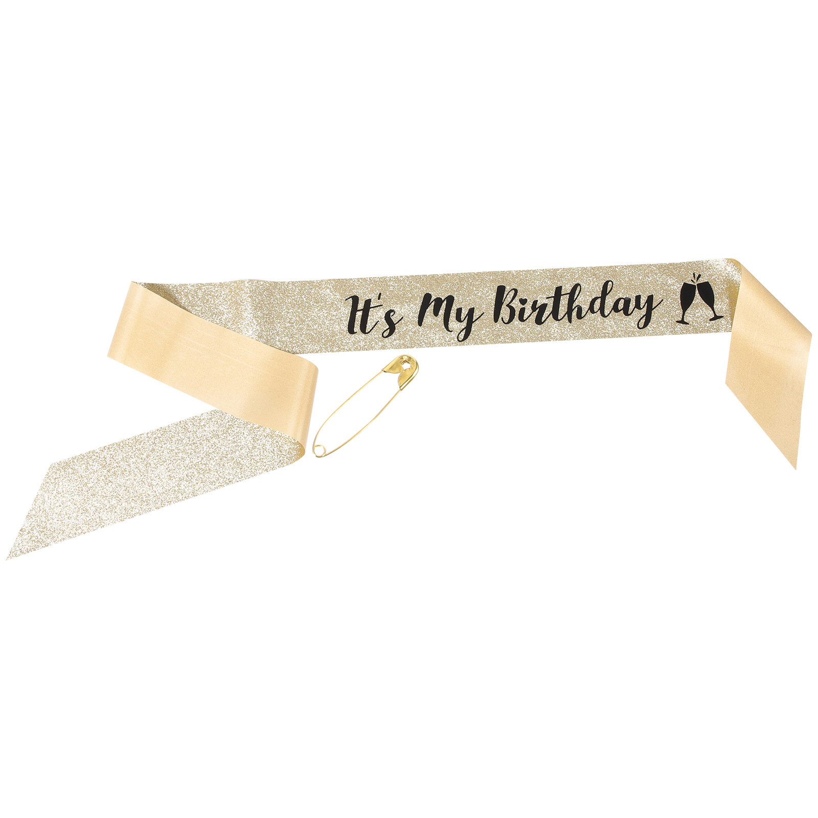 1Pcs Birthday Sash Shoulder Be - Birthday Sash Glitter ulasan dan harga