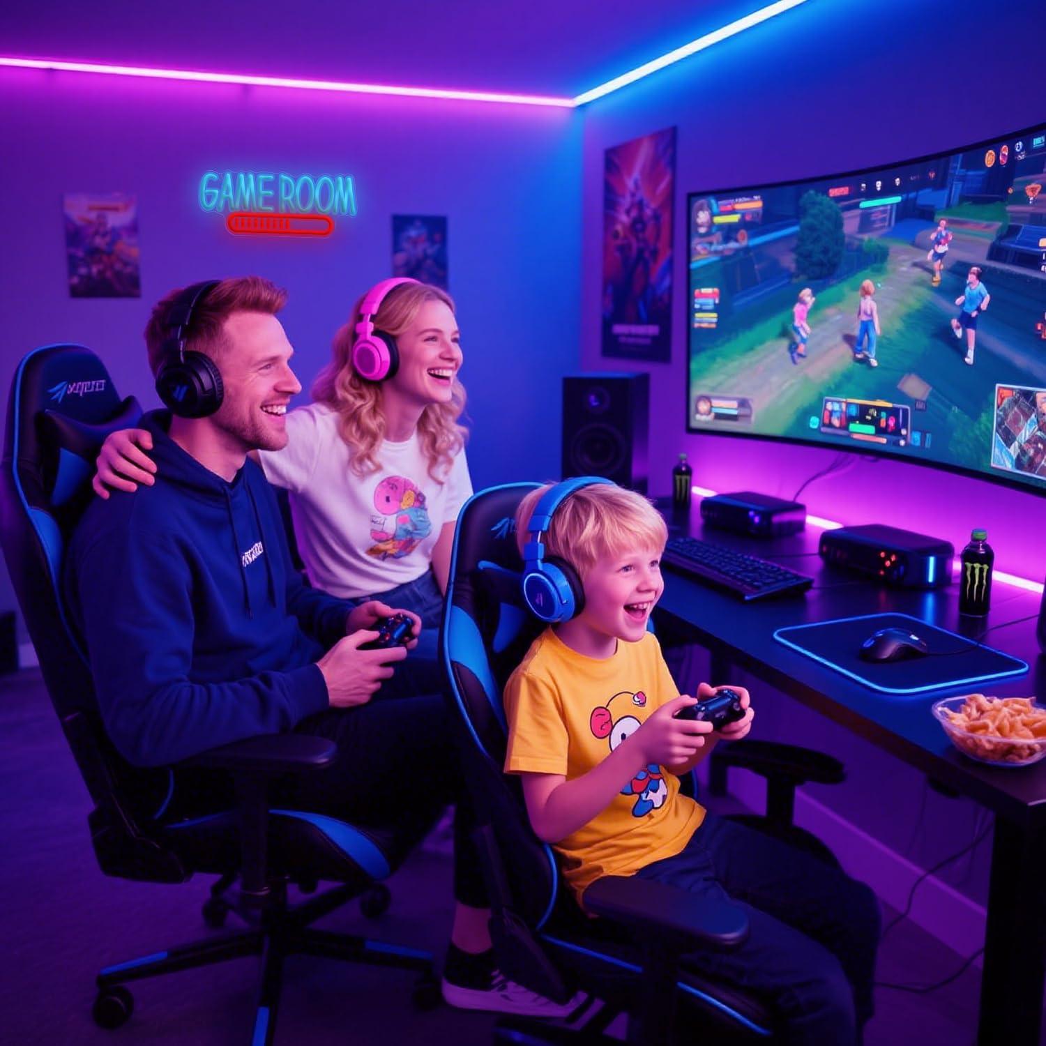 Game Room Neon Sign USB Powere - Event & Party Supply ulasan dan harga