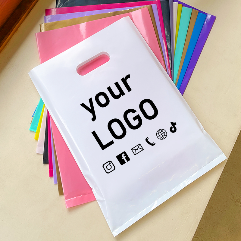 50pcs Custom Shopping Bags Reu - Event Party Shop ulasan dan harga