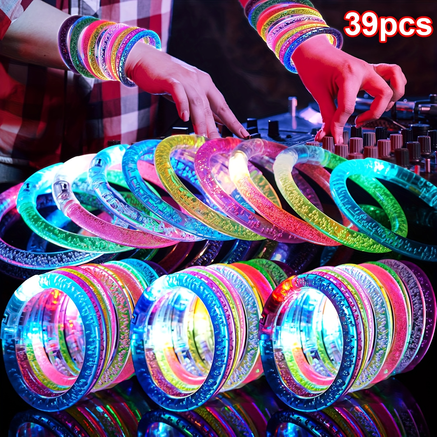 Glow-Up Party Bracelets Pack – - Event & Party Supply ulasan dan harga