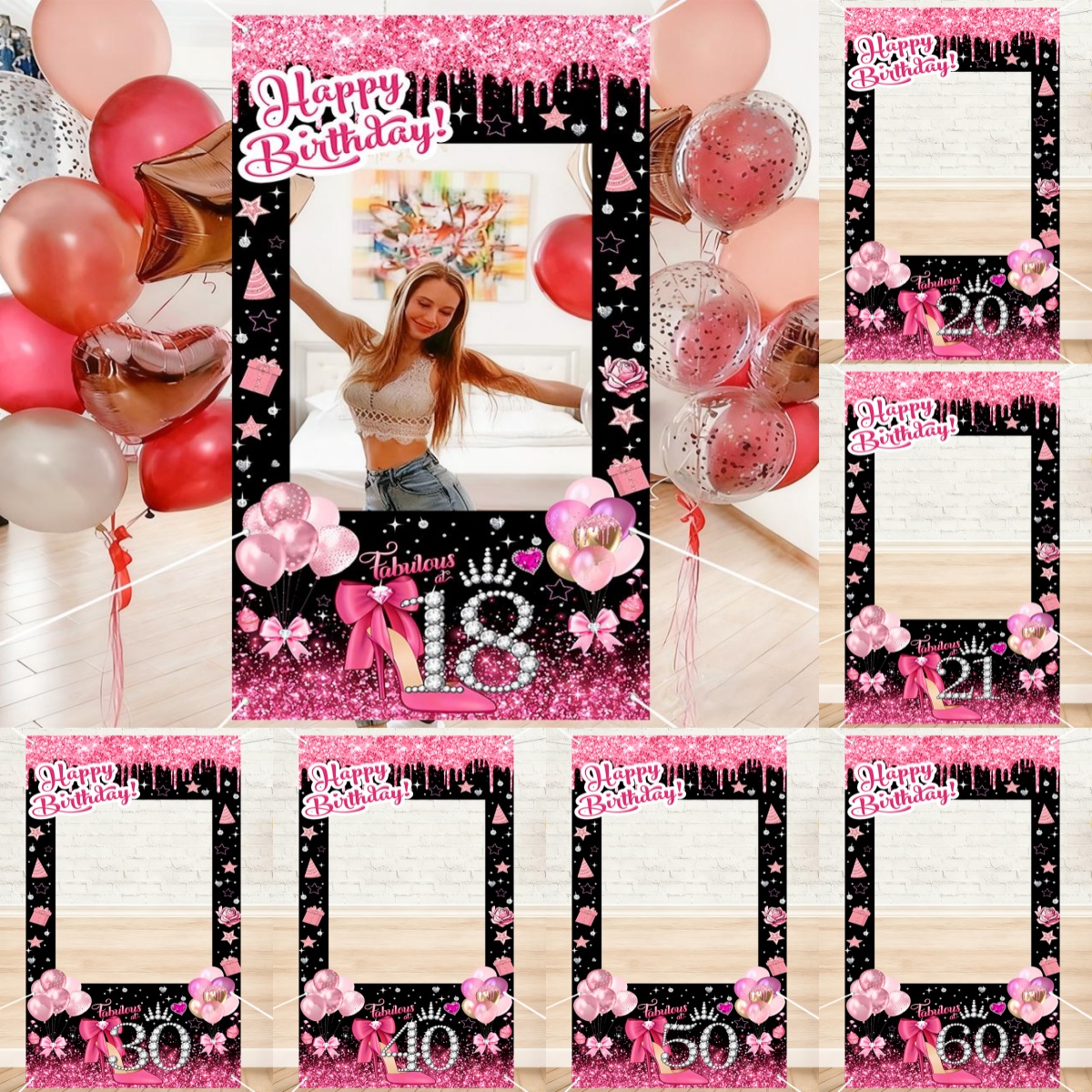 Photo Booth Frame Backdrop Pin - Photo Booth Frame ulasan dan harga
