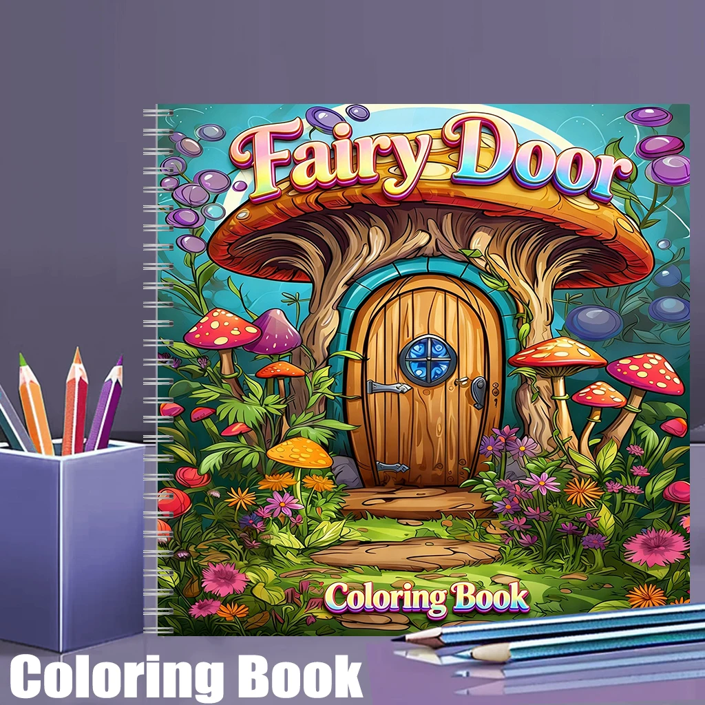 Coloring Book Fairy Door for A - Supply Event ulasan dan harga