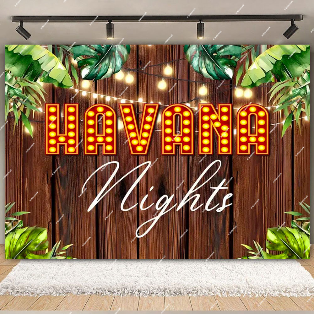 Havana Nights Backdrop Birthda - Dessert Table Backdrop ulasan dan harga