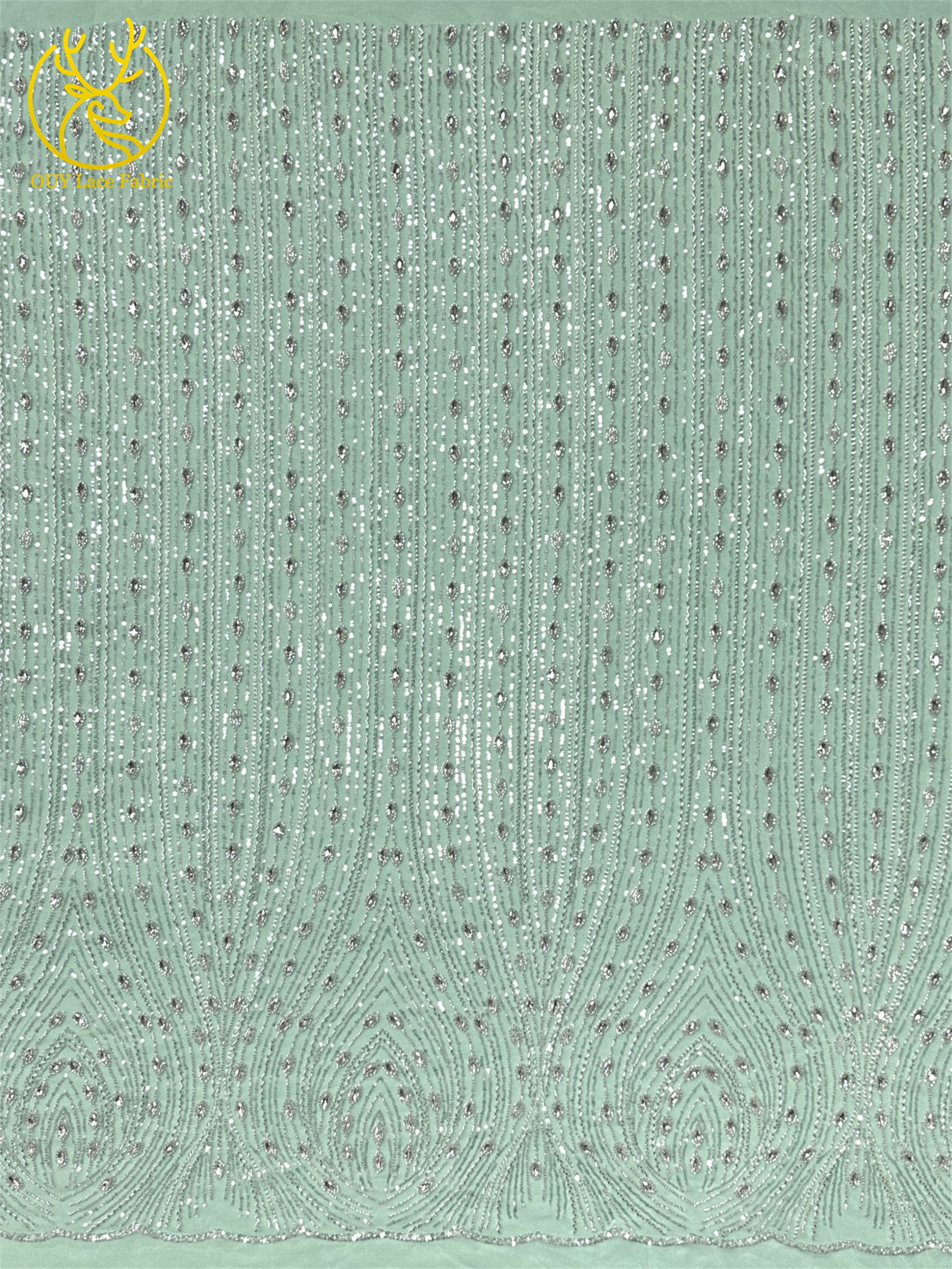 Luxurious Nigerian Diamond Lac - Glitter Tablecloth ulasan dan harga