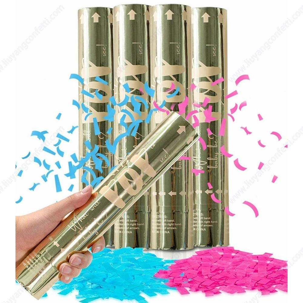 Wholesale Gender Reveal Popper - Confetti Cannon Tube ulasan dan harga