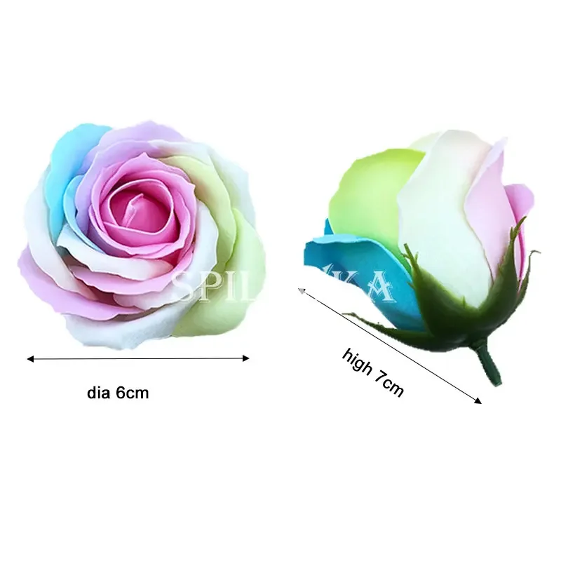 Spilewka 6X7cm Colorful Rose A - Supply Event ulasan dan harga