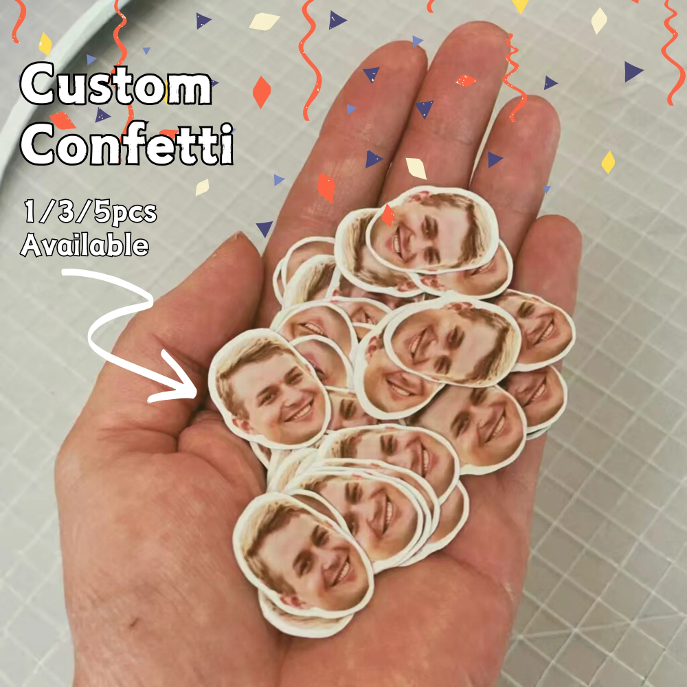 Custom Face Confetti - Persona - Confetti Cannon Tube ulasan dan harga